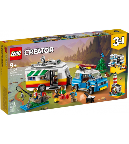 LEGO CREATOR FERIAS DE FAMILIA NUMA CARAVANA 31108